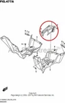 New Oem Suzuki King Quad 500 Lid Side Cover Panel Black. Fixed Price $44.95.