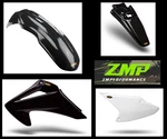 New Honda 03 - 07 Crf 150F Black Front And Rear Fenders Scoops White Side Panels. Fixed Price $423.42.