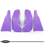 Polaris Rzr Xp 1000 Turbo (14-17) Utv Mud Flaps / Fender Flares By Pdp Purple. Fixed Price $99.00.