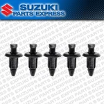 New Oem Suzuki Black Clips 5 Pack Fits Mutiple Vehicles Check Fitment Chart. Fixed Price $17.58.