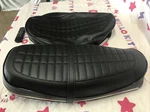 Honda Seat Cover CB125S1 CB125S2 1973 To 1975 + Strap (H*-97). Fixed Price $39.00.