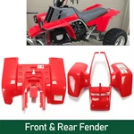 Front + Rear Fender Plastic Body For 1987-2006 Yamaha Banshee YFZ350 Red. Fixed Price $250.00.