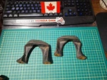 Honda Trx Cv Boot Gaurds 51325-HN2-B70 51326-HN2-B70 Used Fits 420-680CC. Fixed Price $21.83.