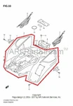 New Oem Suzuki Quadsport Lt-z 90 Rear Fender Yellow. Fixed Price $794.95.
