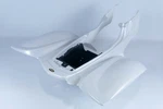 New Yamaha Raptor 660 White Carbon Fiber Plastic Rear Fender Maier. Fixed Price $431.93.