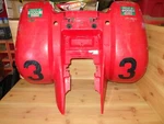 1993 Polaris 350L 4X4 Trail Boss Oem Red Rear Fender Guard 5430757-04. Fixed Price $79.98.