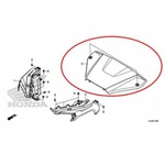 New Oem Honda Pioneer 500 Front Center Fender Hood Yellow. Fixed Price $114.95.