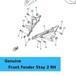 Yamaha YFZ450R 2009-2013 Genuine Front Fender Stay Rh 18P-21514-00-00 Oem. Fixed Price $78.91.