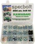250PC Bolt Kawasaki Tecate KXF250 KXT250 Body Plastic Frame Fender Engine. Fixed Price $65.00.