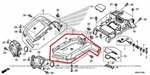 New Oem Honda Rubicon Trx 500 Front Left Fender Adventure Green. Fixed Price $114.95.