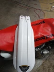 Front Fender Ufo Plast For Honda Cr 80 1996 2002 White Gg-ho-hu-su. Fixed Price $17.00.