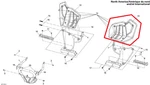 New Oem Can-am Ds 250 Left Side Heel Guard Foot Rest. Fixed Price $39.95.