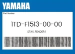 Yamaha Genuine Stay, Fender 1TD-F1513-00-00. Fixed Price $19.57.