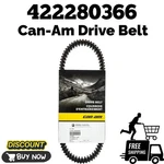 Can-am 422280366 Clutch Drive Belt Outlander Renegade Max 1000R 570 650 Xmr. Fixed Price $43.49.