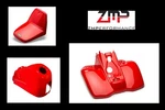 New Yamaha Tri Zinger Fighting Red Complete Plastic Fender Kit. Fixed Price $360.28.