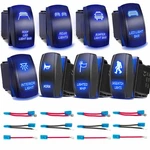 Led Light On-off Rocker Switches For Polaris Ranger/ Rzr 800/ 900/ 1000/ Turbo. Fixed Price $9.49.