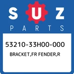 53210-33H00-000 Suzuki Bracket,fr Fender,r 5321033H00000, New Genuine Oem Part. Fixed Price $36.83.