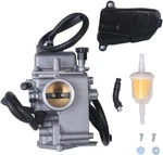 New Open Box Atv Carburetor For Honda Fourtrax TRX250 1985-1987 Silver Black. Fixed Price $79.99.