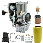 New Air Filter And Carburetor Kit For Yamaha Terra Pro YFP350 1988 Us. Fixed Price $48.99.