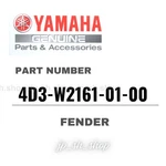 Yamaha Genuine Oem Parts Fender 4D3-W2161-01-00 For Raptor 250. Fixed Price $241.23.