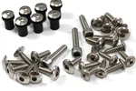 Yamaha 2002-10 Stainless Fairing & Screen Bolts Kit Fixings. Fixed Price $64.10.