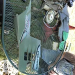 97 Polaris Sportsman 500 4X4 Side Body Cover Right Green #P10. Fixed Price $55.00.