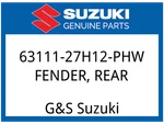 Suzuki Oem Part 63111-27H12-PHW Fender, Rear (timber). Fixed Price $620.14.