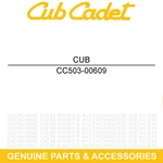 Cub Cadet 503-00609 Rear Left Board Camo Challenger CX750 CX700 CX500 Crew. Fixed Price $215.10.