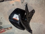 Honda TRX450R, TRX450ER 450ER, Chaos Black Right Front Fender 06-14. Fixed Price $70.00.
