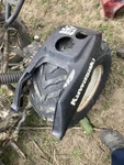 Kawasaki Bayou 1993-1997 4WD Gas Tank Cover. Fixed Price $50.00.