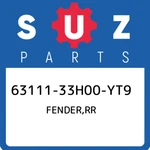 63111-33H00-YT9 Suzuki Fender,rr 6311133H00YT9, New Genuine Oem Part. Fixed Price $661.56.