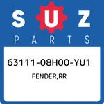 63111-08H00-YU1 Suzuki Fender,rr 6311108H00YU1, New Genuine Oem Part. Fixed Price $506.20.