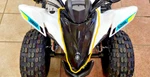 Yamaha YFZ50, Front Fender Black Nose Hood, Cover, 17-2025, BW4-F3391-20. Fixed Price $150.95.