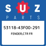 53118-43F00-291 Suzuki Fender,ctr Fr 5311843F00291, New Genuine Oem Part. Fixed Price $64.14.