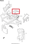 New Oem Suzuki King Quad 700 Lt-a Front Fender Center Panel Cover Green. Fixed Price $99.95.