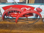 Airflow Prewar Shelby Hiawatha Curved Brace Fenders Bicycle Bike Biscuit Light. Fixed Price $330.00.