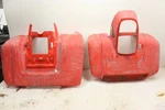 Yamaha Moto 225 2X4 Front Rear Fender Set Red 28634. Fixed Price $294.99.