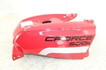 2017-2022 Cfmoto Cforce 500S Gas Fuel Tank Cover Plastic Fire Red CF500. Fixed Price $114.99.