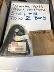 Oem Yamaha MOTO4 YFM350 Front Rh Fender Plate 59V-21524-00-00 Nib. Fixed Price $50.00.