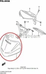 New Oem Suzuki King Quad 500 Handle Front Cover Red. Fixed Price $54.95.
