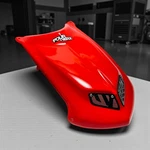Fourwerx A58 Red Plastic Hood - Honda Carbon. Fixed Price $140.00.