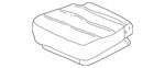 Genuine Honda Cover Middle Seat Cushion Trim *NH284L* (johnson) (light Quartz. Fixed Price $58.80.