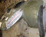 2003 Polaris Sportsman 400 Front Upper Nose Fairing Cowl Fender Hood. Fixed Price $78.40.