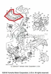 New Oem Yamaha Grizzly 700 4WD Front Cover Panel Green. Fixed Price $39.95.