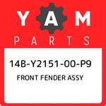 14B-Y2151-00-P9 Yamaha Front Fender Assy 14BY215100P9, New Genuine Oem Part. Fixed Price $252.56.
