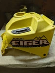2003-2007 Suzuki 400 Eiger 4X4 Manual Fuel Tank Gas Cover Plastic Oem. Fixed Price $40.00.