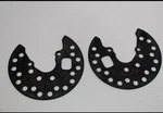 2 X Dust Guards Wheel Rings Left + Right Brakes Yamaha YFZ450 450R Raptor 700. Fixed Price $15.00.