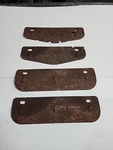 Suzuki Mud Guard Plate Set 63333-24501 And 63332-24501. Fixed Price $19.95.