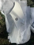 05-06 Honda Foreman Left Side Gas Tank Cover ( White ) # 83600. Fixed Price $45.00.