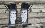 1989-2004 Yamaha Breeze 125 Floor Boards With Brackets. Fixed Price $145.00.
